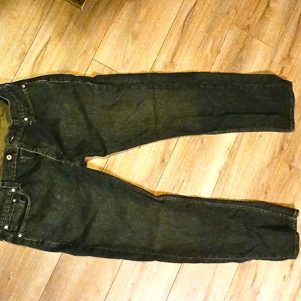Mens 511 Levi's dark wash jeans 38x32